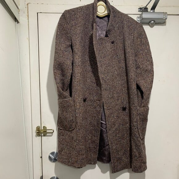 VINTAGE BONDERS DOUBLE BREAST TWEED COATS SIZE M/L - Picture 1 of 12